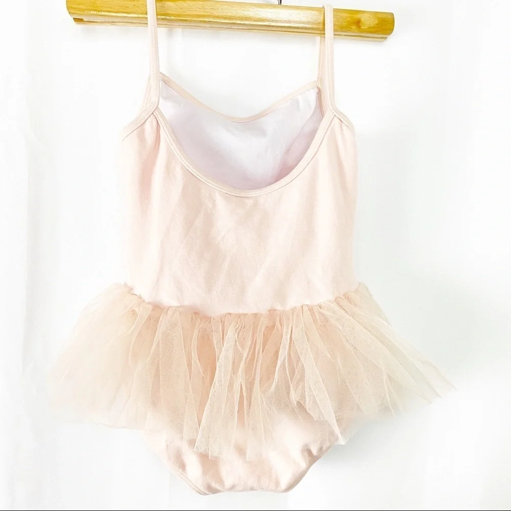 BLOCH Ballett Tutu Ruffle Leotard Pink Size 6-7